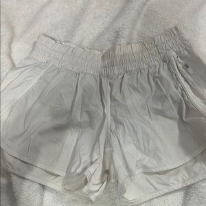 Lululemon Women's White Athletic Shorts